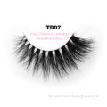2016 New line see through 3D mink eyelash with invisible clear band